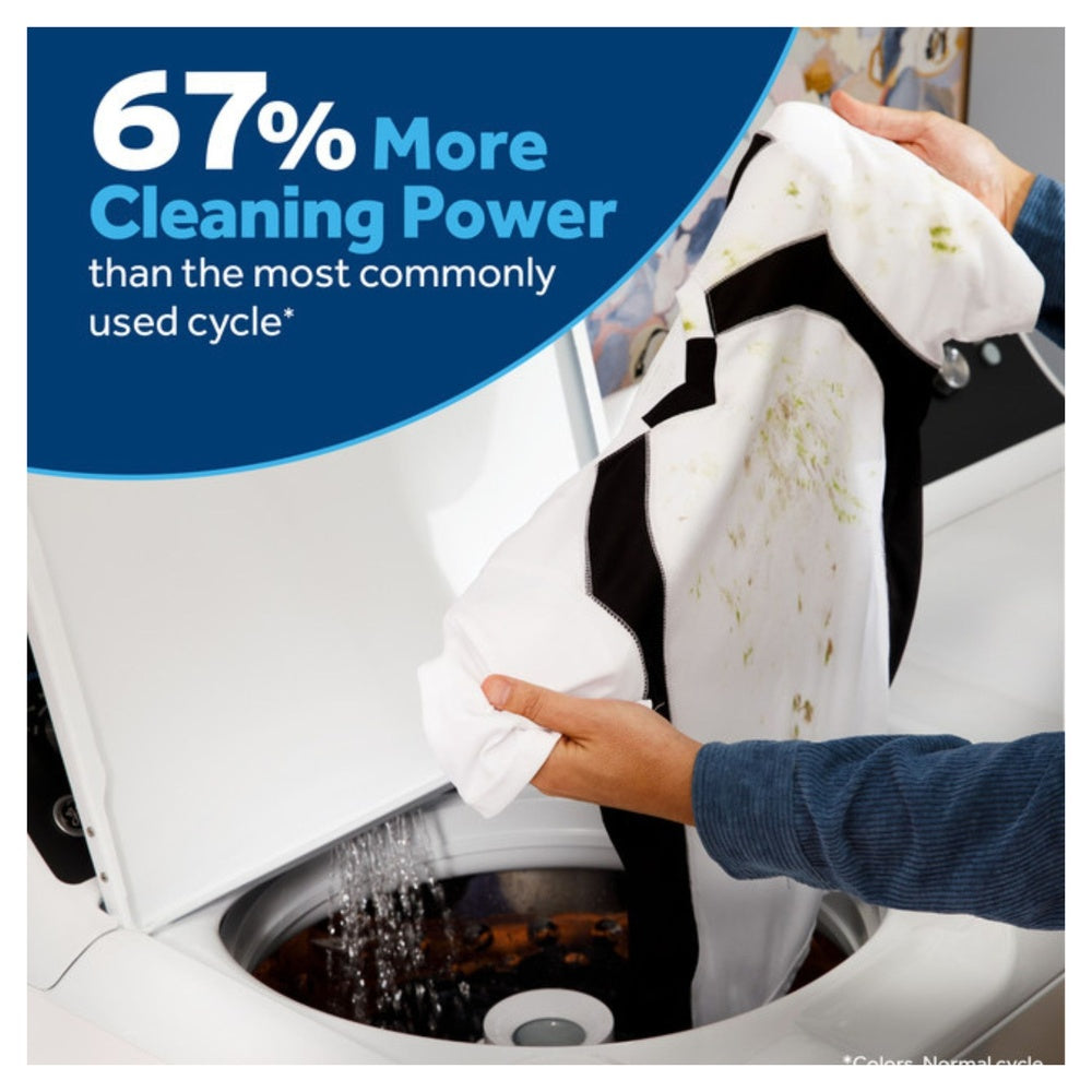 GE GE® 4.0 cu. ft. Capacity Washer with Stainless Steel Basket and Water Level Cont