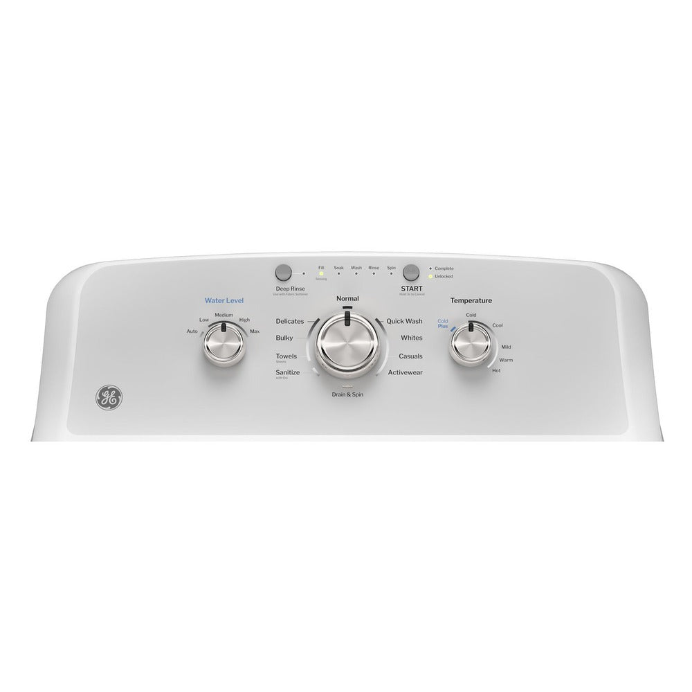 GE GE® 4.3 cu. ft. Capacity Washer with Stainless Steel Basket,Cold Plus and Water 