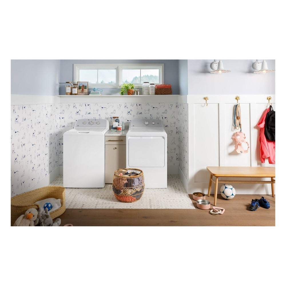 GE GE® 4.3 cu. ft. Capacity Washer with Stainless Steel Basket,Cold Plus and Water 