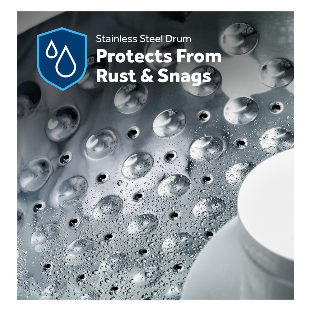 GE GE® 4.3 cu. ft. Capacity Washer with Stainless Steel Basket,Cold Plus and Water 