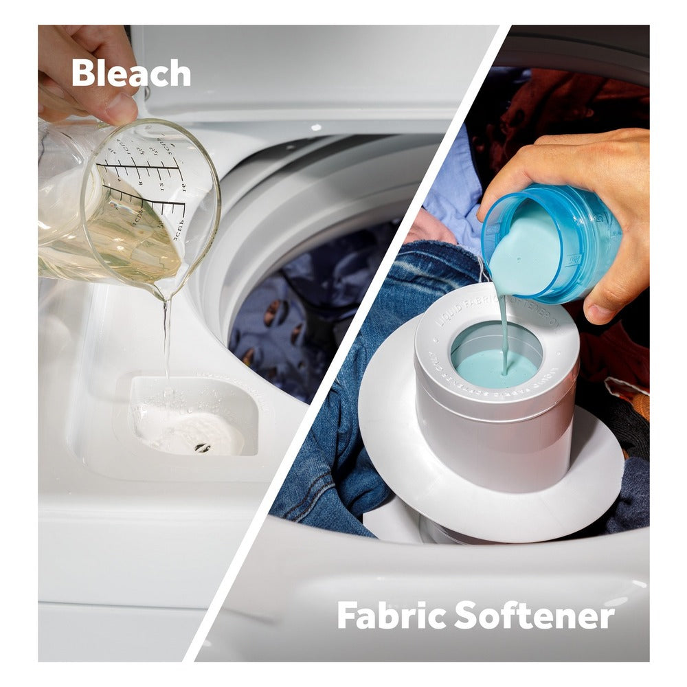 GE GE® 4.3 cu. ft. Capacity Washer with Stainless Steel Basket,Cold Plus and Water 