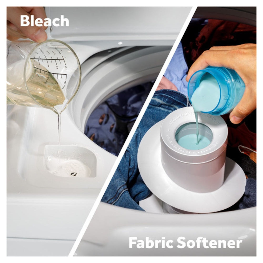 GE GE® 4.5 cu. ft. Capacity Washer with Stainless Steel Basket, Cold Plus and Wash 