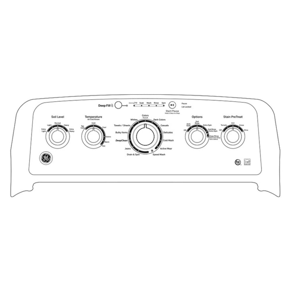 GE GE® ENERGY STAR® 4.6 cu. ft. Capacity Washer with Stainless Steel Basket