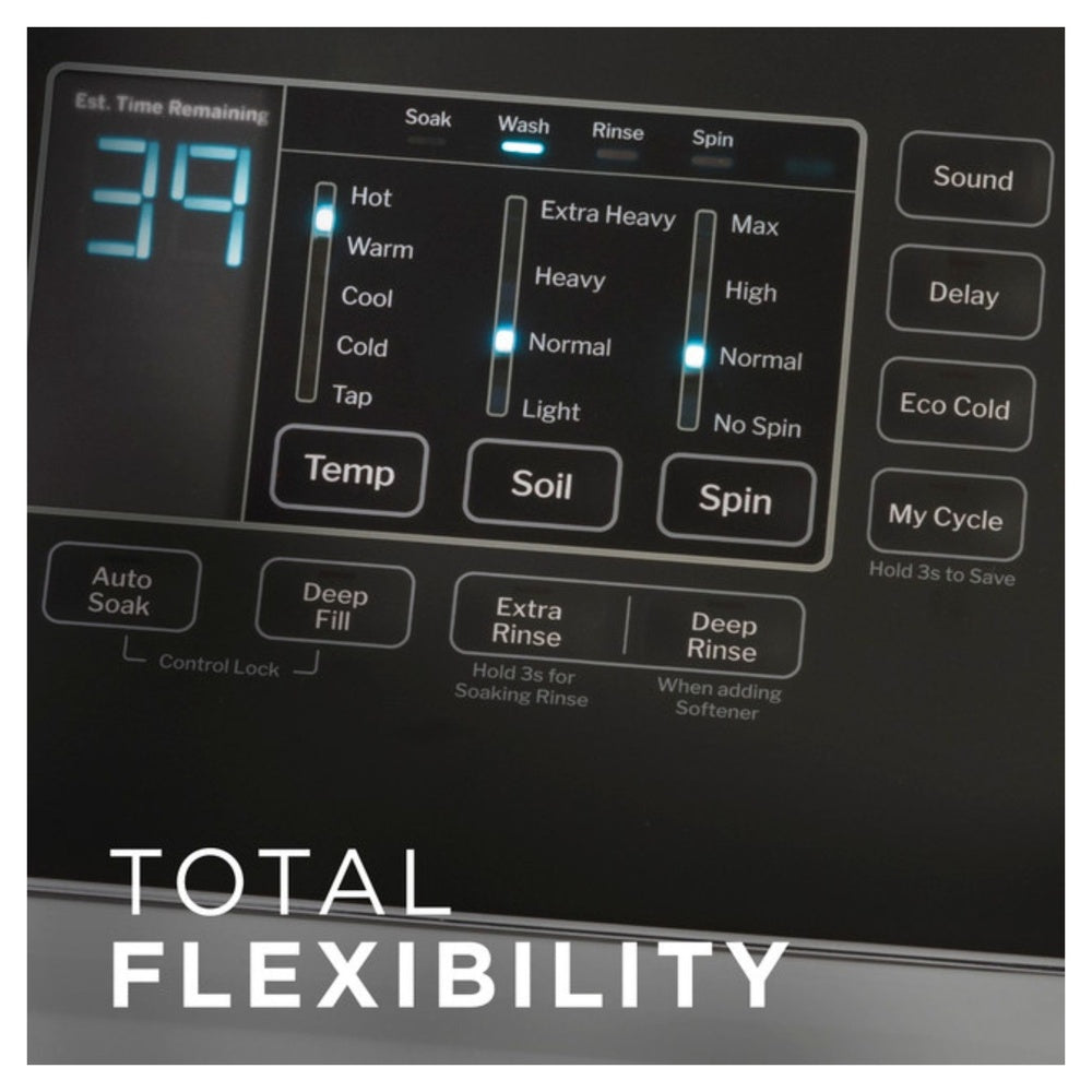 GE GE® 4.5 cu. ft. Capacity Washer with Water Level Control