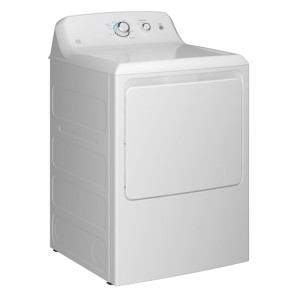 GE GE 6.2 cu. ft. Capacity Electric Dryer with Up To 120 ft. Venting and Shallow De