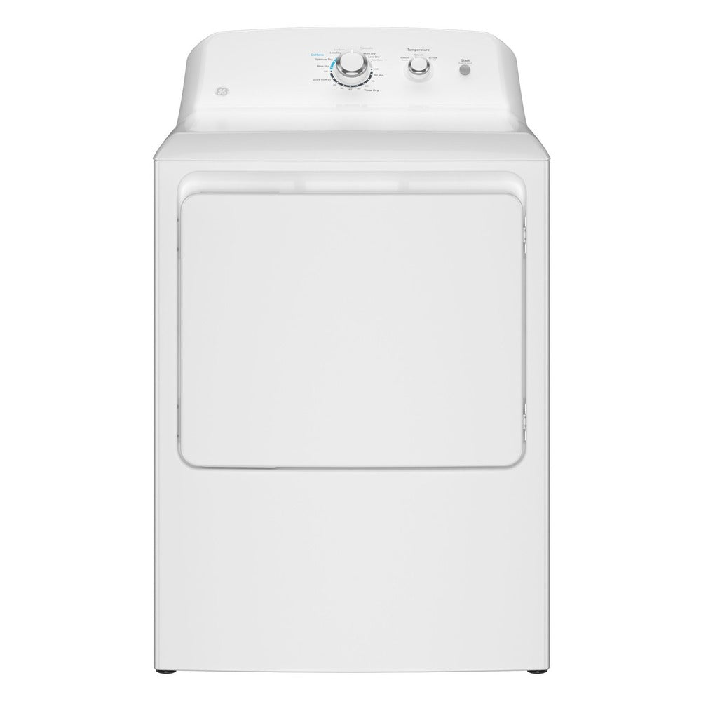 GE GE 6.2 cu. ft. Capacity Electric Dryer with Up To 120 ft. Venting and Shallow De