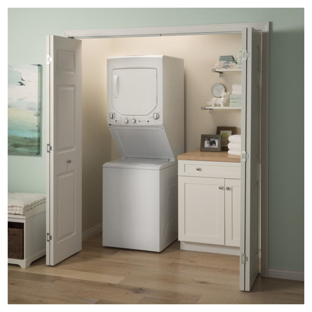 GE GE Unitized Spacemaker® 2.3 cu. ft. Capacity Washer with Stainless Steel Basket 