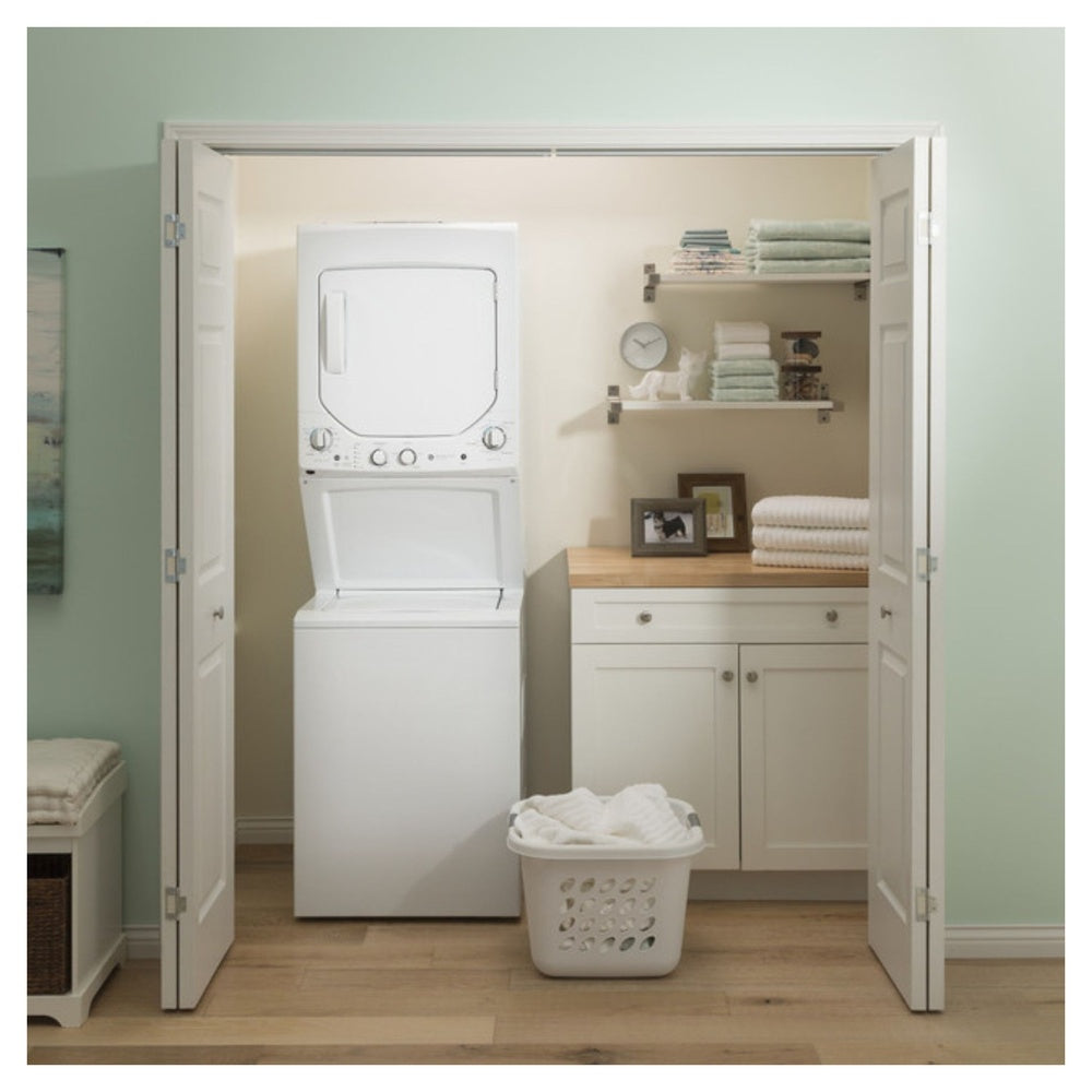 GE GE Unitized Spacemaker® 2.3 cu. ft. Capacity Washer with Stainless Steel Basket 