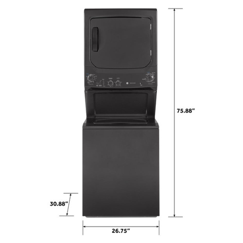 GE GE Unitized Spacemaker® 3.8 cu. ft. Capacity Washer with Stainless Steel Basket 