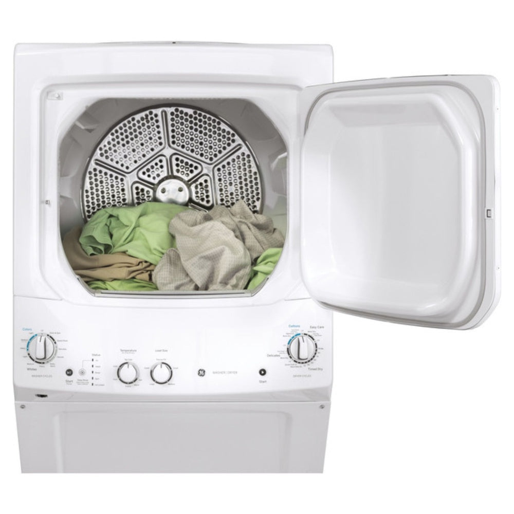 GE GE Unitized Spacemaker® 3.8 cu. ft. Capacity Washer with Stainless Steel Basket 