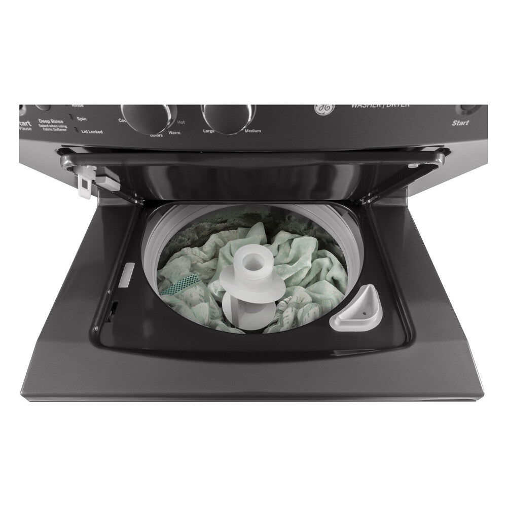 GE GE Unitized Spacemaker® 3.8 cu. ft. Capacity Washer with Stainless Steel Basket 