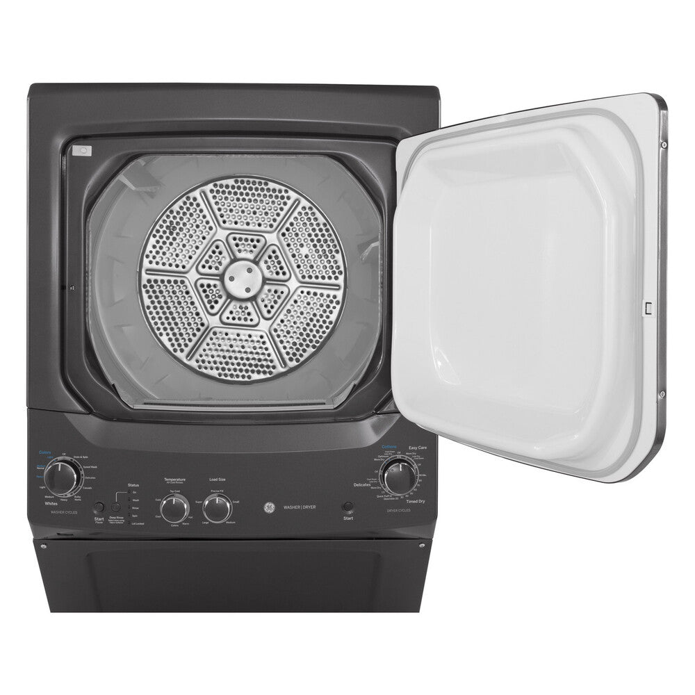 GE GE Unitized Spacemaker® 3.8 cu. ft. Capacity Washer with Stainless Steel Basket 