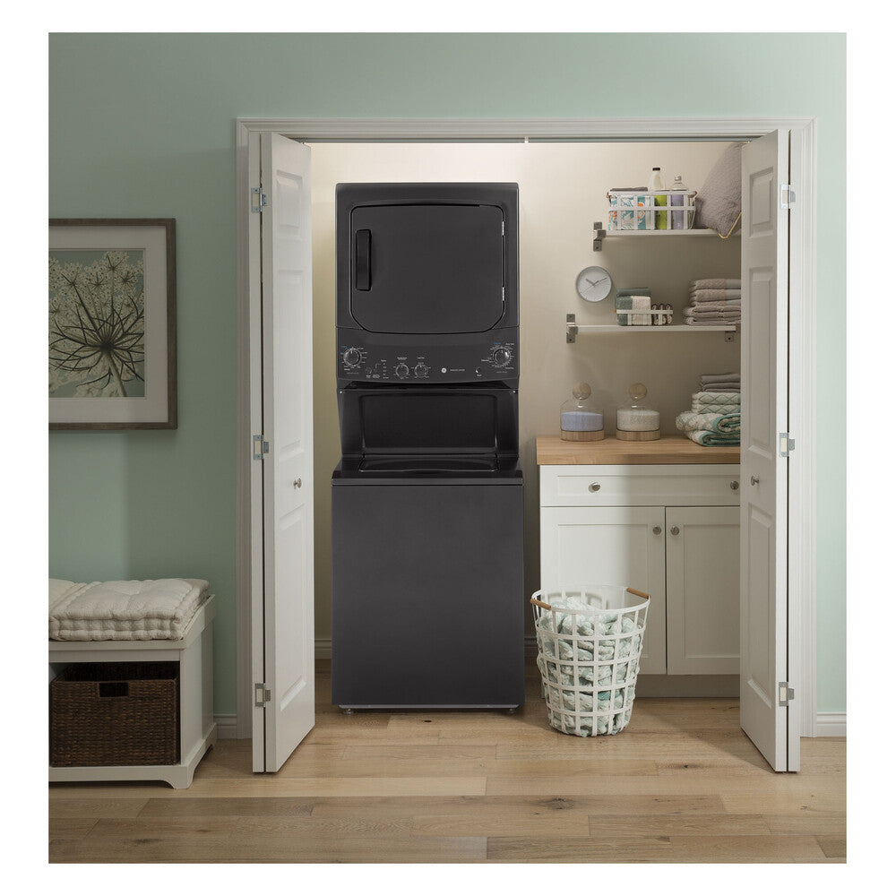 GE GE Unitized Spacemaker® 3.8 cu. ft. Capacity Washer with Stainless Steel Basket 