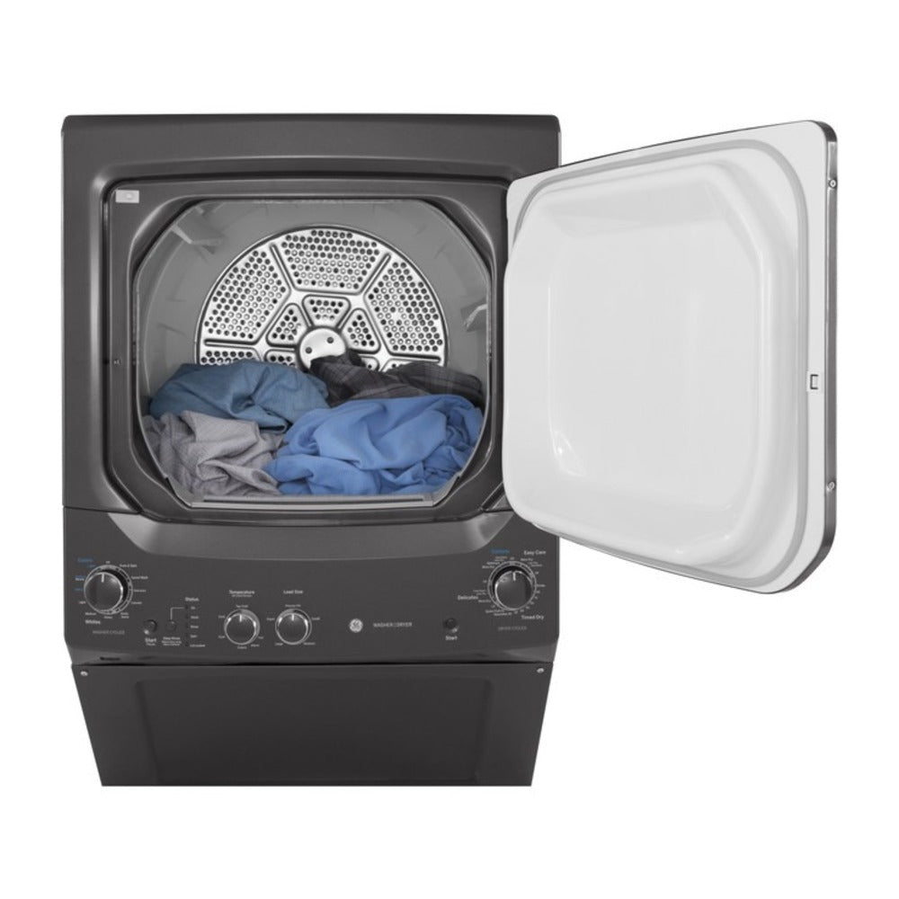 GE GE Unitized Spacemaker® 3.8 cu. ft. Capacity Washer with Stainless Steel Basket 