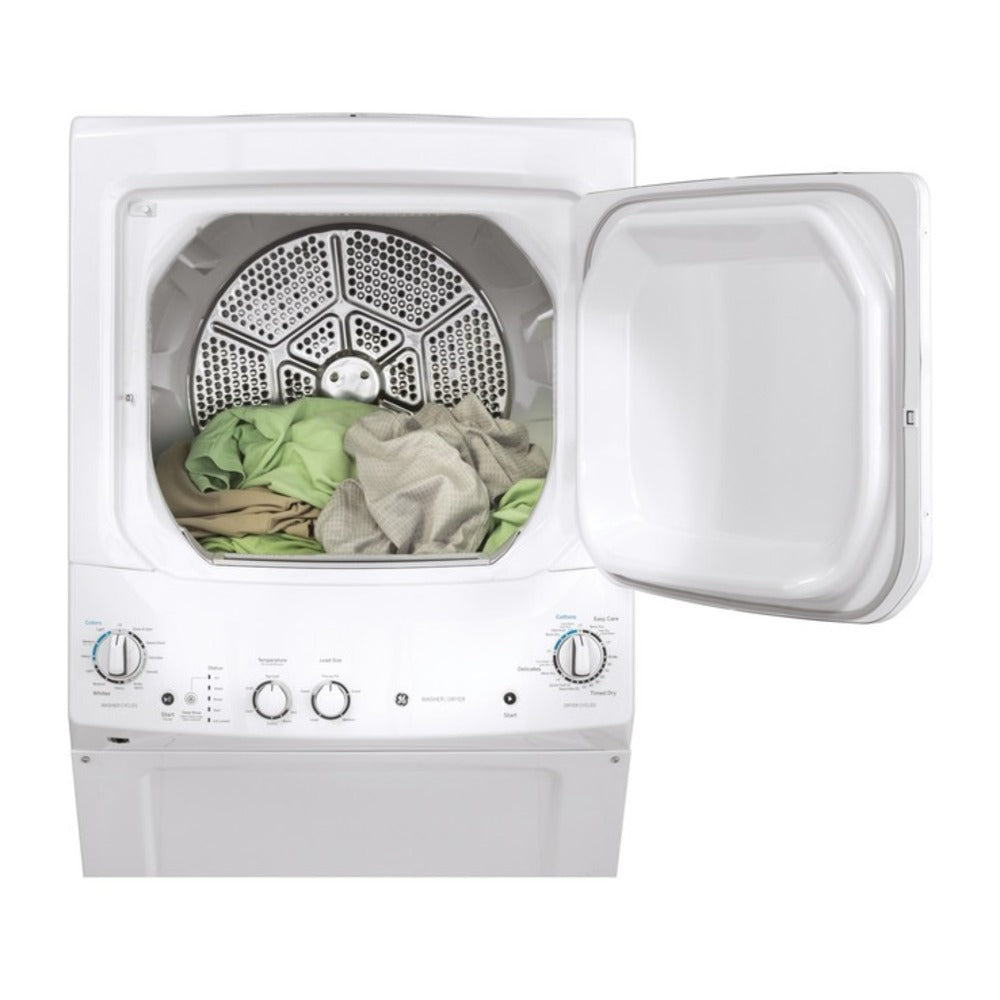 GE GE Unitized Spacemaker® 3.8 cu. ft. Capacity Washer with Stainless Steel Basket 