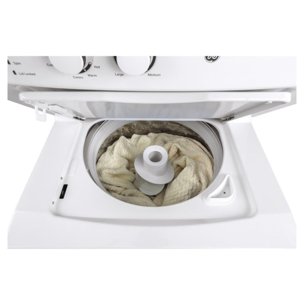 GE GE Unitized Spacemaker® 3.8 cu. ft. Capacity Washer with Stainless Steel Basket 