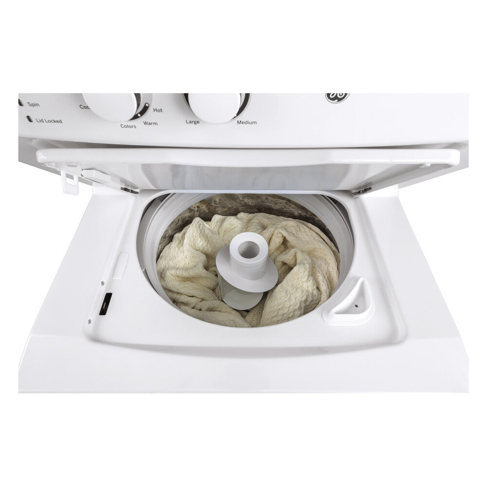 GE GE Unitized Spacemaker® 3.8 cu. ft. Capacity Washer with Stainless Steel Basket 