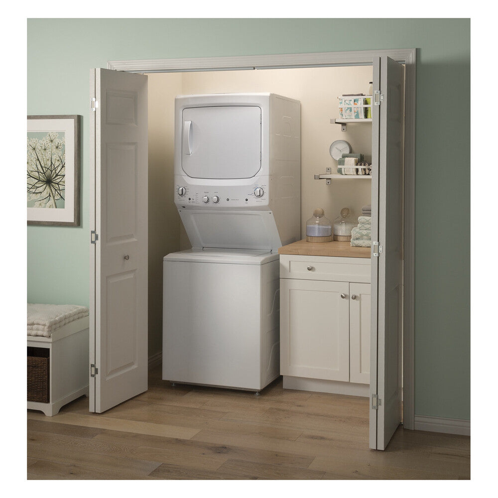 GE GE Unitized Spacemaker® 3.8 cu. ft. Capacity Washer with Stainless Steel Basket 