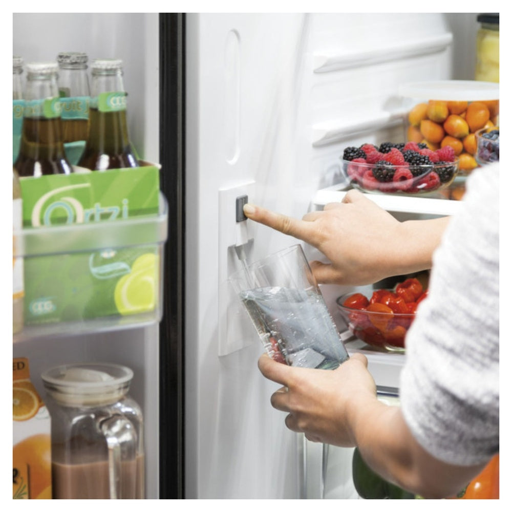 GE GE® ENERGY STAR® 21.9 Cu. Ft. Fingerprint Resistant Counter-Depth French-Door Re