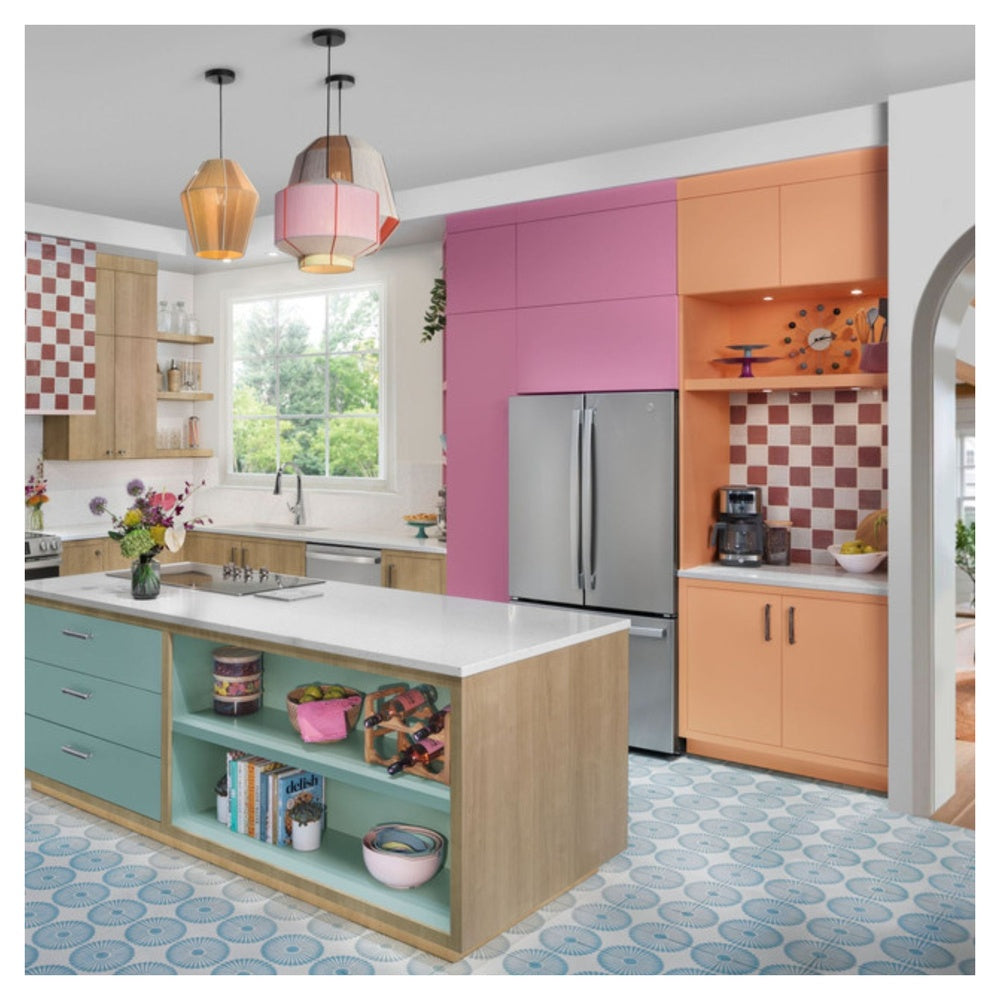 GE GE® ENERGY STAR® 21.9 Cu. Ft. Fingerprint Resistant Counter-Depth French-Door Re