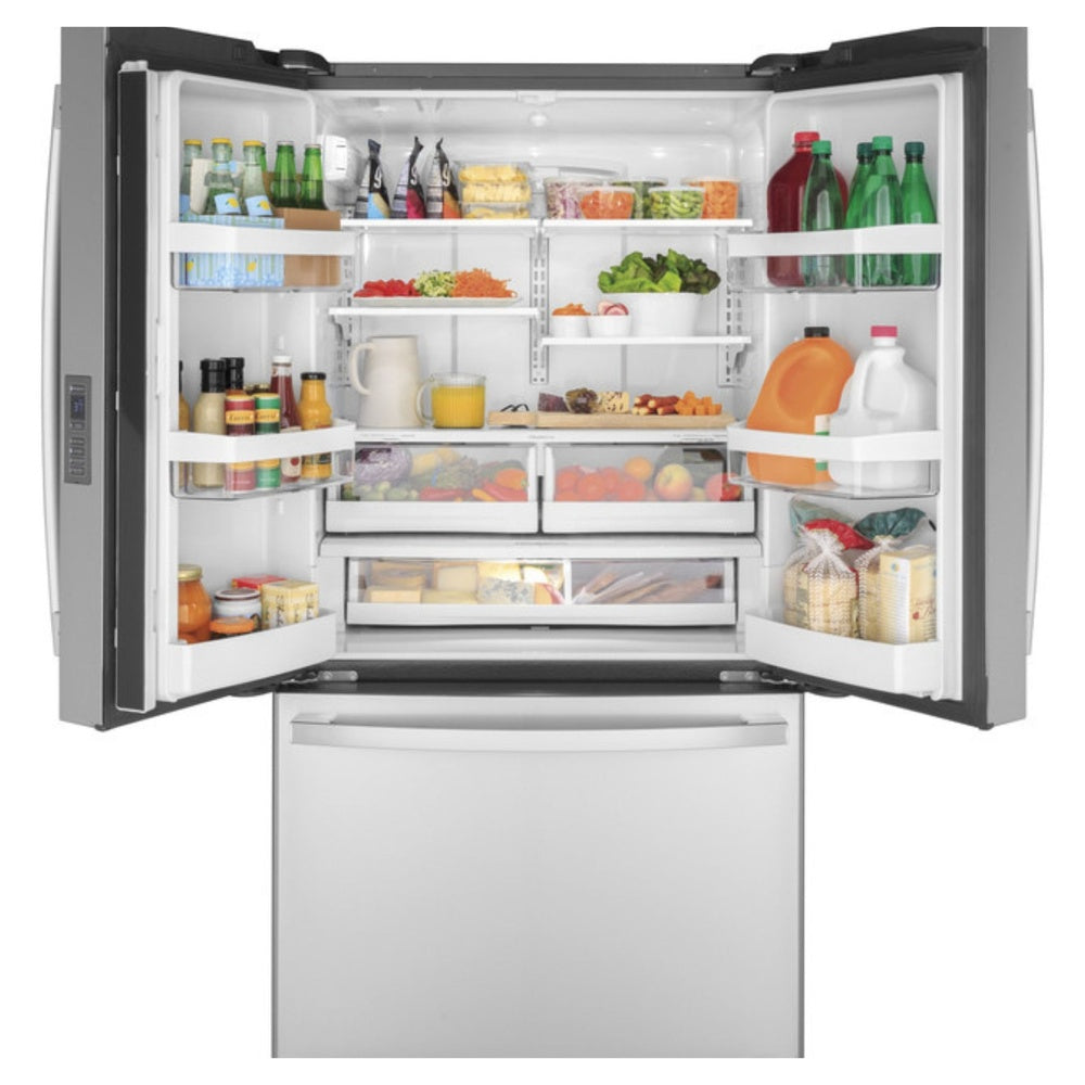 GE GE® ENERGY STAR® 23.1 Cu. Ft. Counter-Depth Fingerprint Resistant French-Door Re