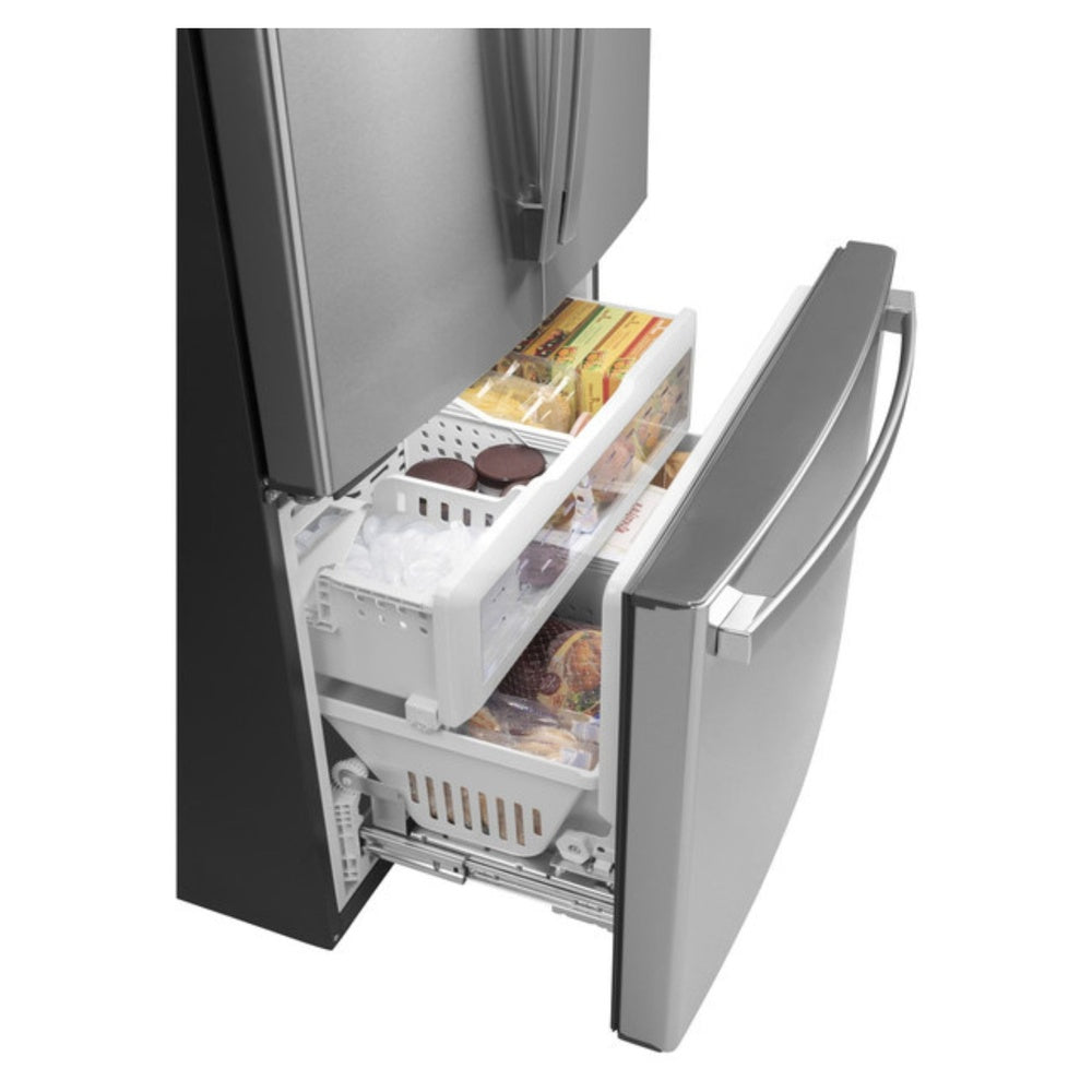 GE GE® ENERGY STAR® 23.1 Cu. Ft. Counter-Depth Fingerprint Resistant French-Door Re