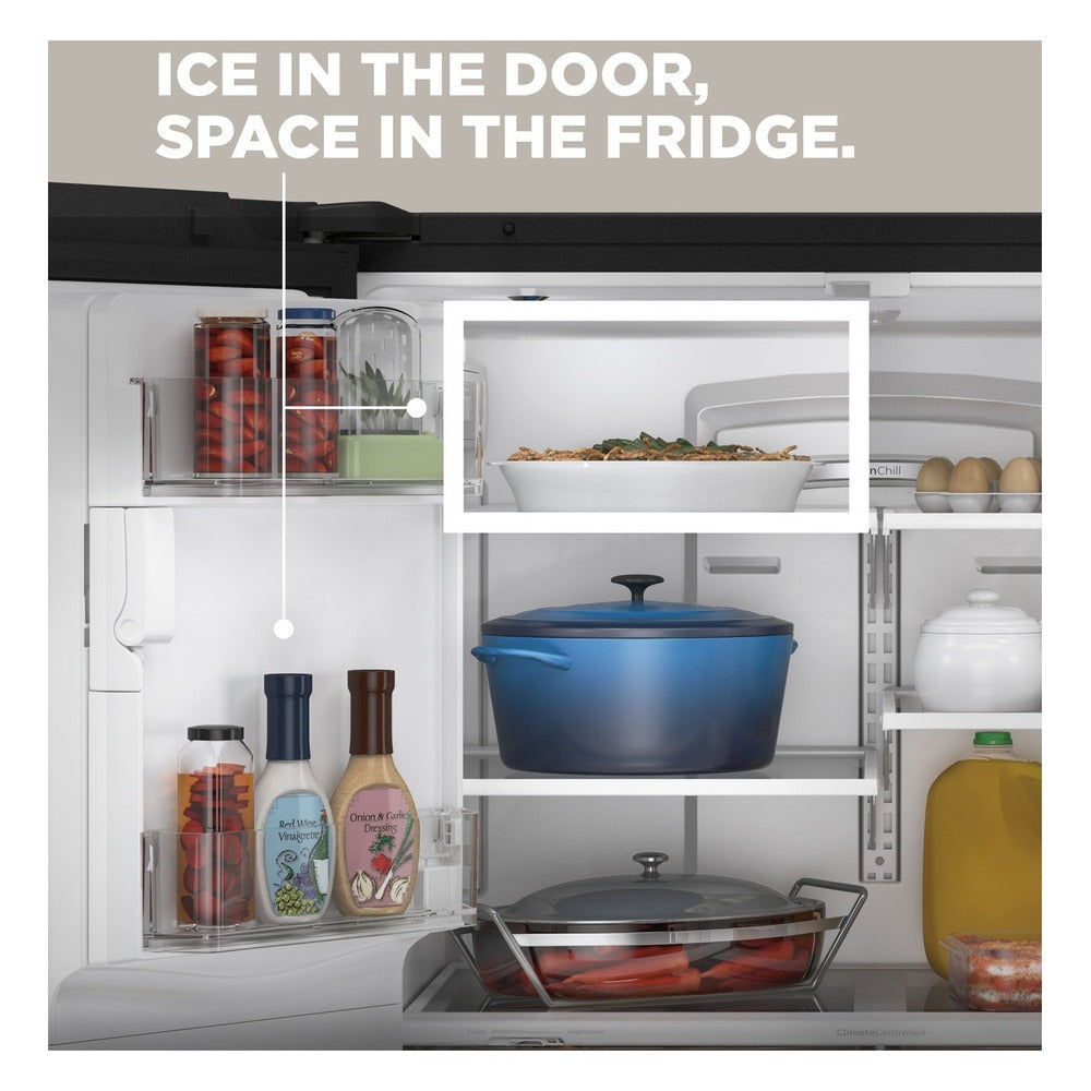 GE GE® ENERGY STAR® 17.5 Cu. Ft. Counter-Depth French-Door Refrigerator