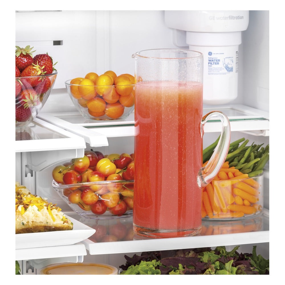 GE GE® ENERGY STAR® 17.5 Cu. Ft. Counter-Depth French-Door Refrigerator