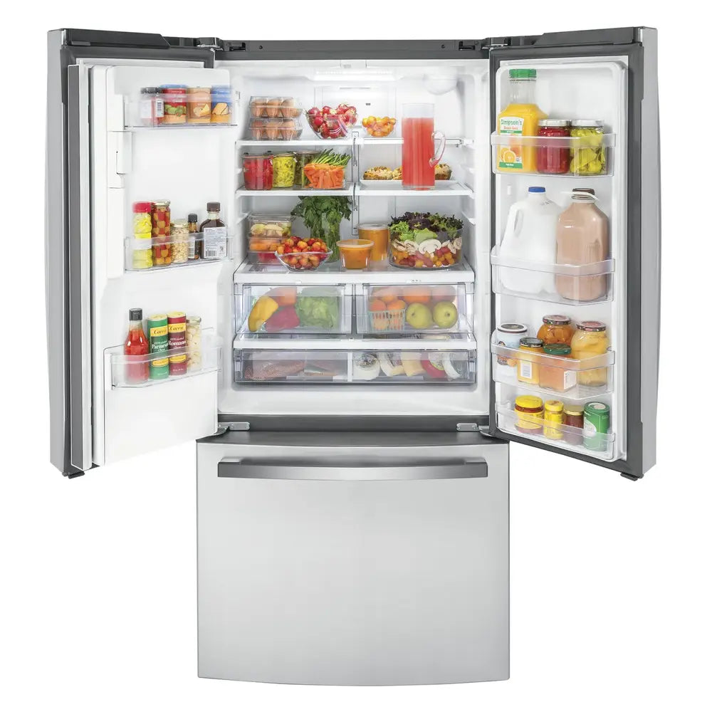 GE GE® ENERGY STAR® 17.5 Cu. Ft. Counter-Depth French-Door Refrigerator