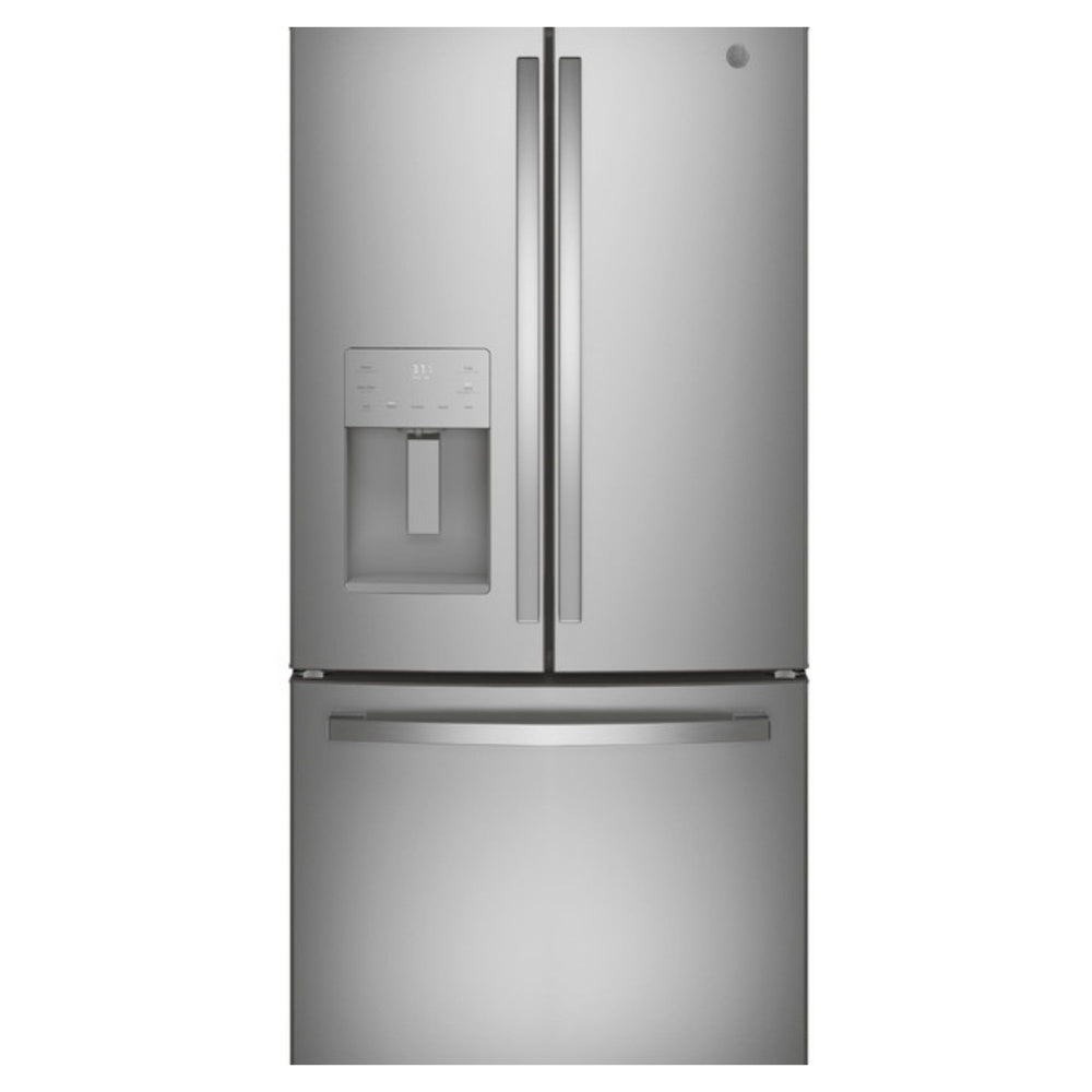 GE GE® ENERGY STAR® 20.6 Cu. Ft. Fingerprint Resistant Counter-Depth French-Door Re