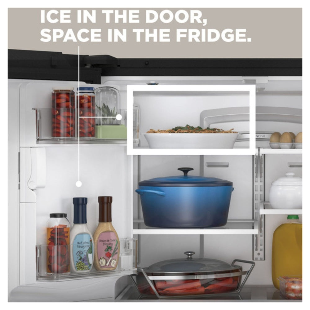 GE GE® ENERGY STAR® 20.6 Cu. Ft. Fingerprint Resistant Counter-Depth French-Door Re