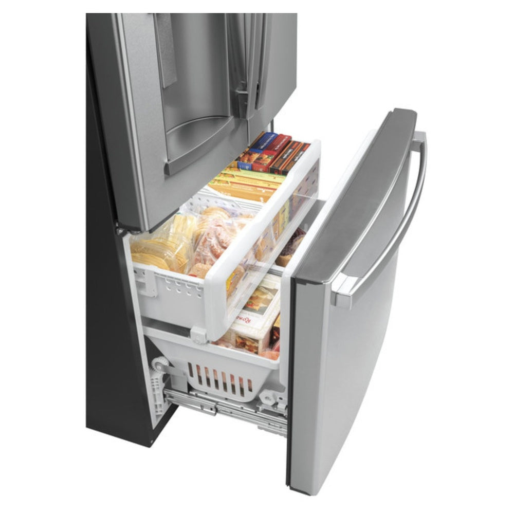 GE GE ENERGY STAR 22.1 Cu. Ft. Counter-Depth Fingerprint Resistant French-Door Refr