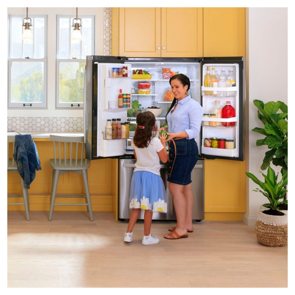 GE GE ENERGY STAR 22.1 Cu. Ft. Counter-Depth Fingerprint Resistant French-Door Refr