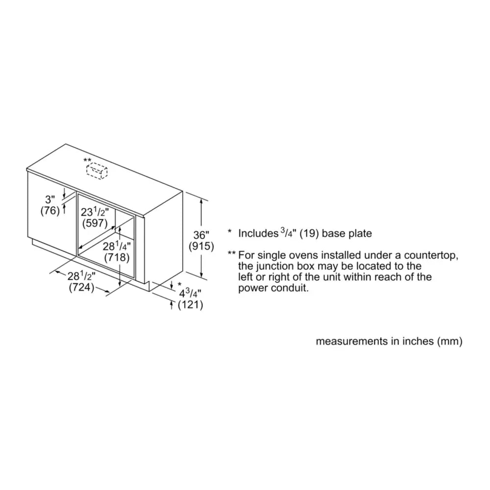 Bosch 500 Series, Built-in oven, 30'', Stainless steel