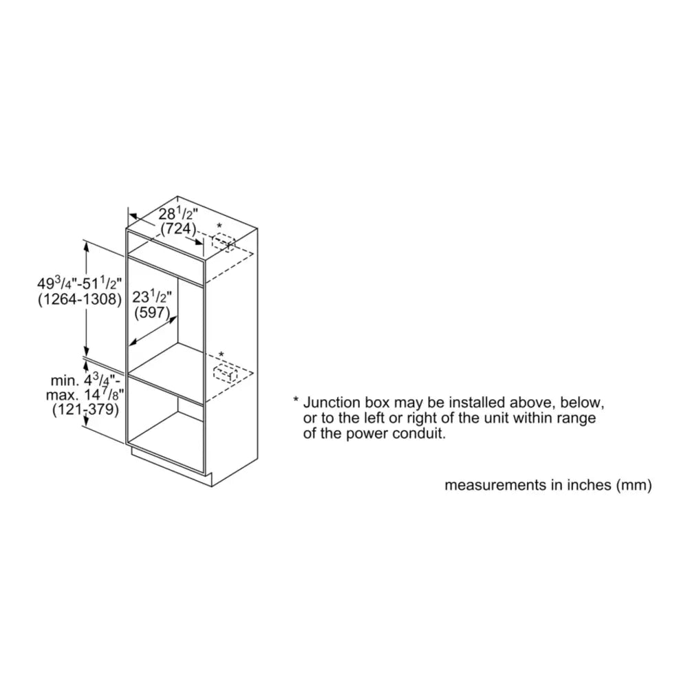 Bosch 800 Series, Built-in double oven, 30''