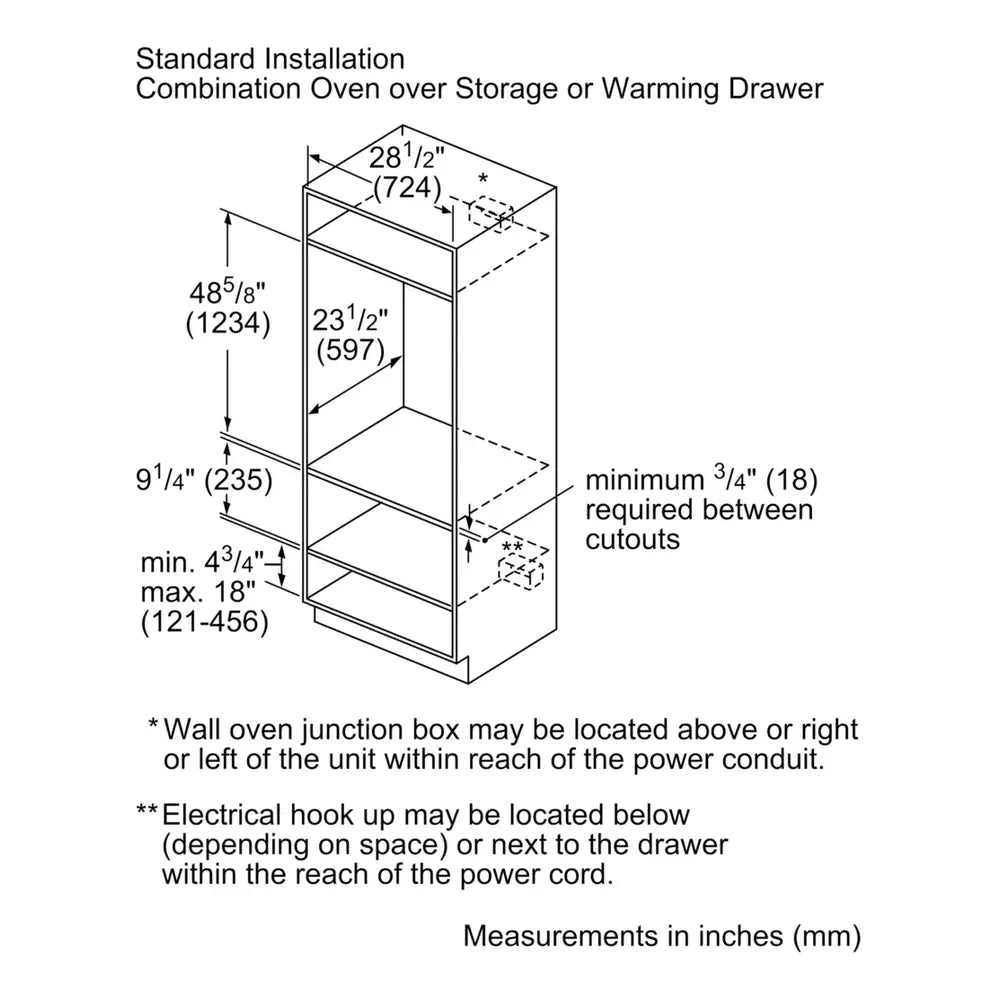 Bosch 800 Series, Combination Oven, 30''