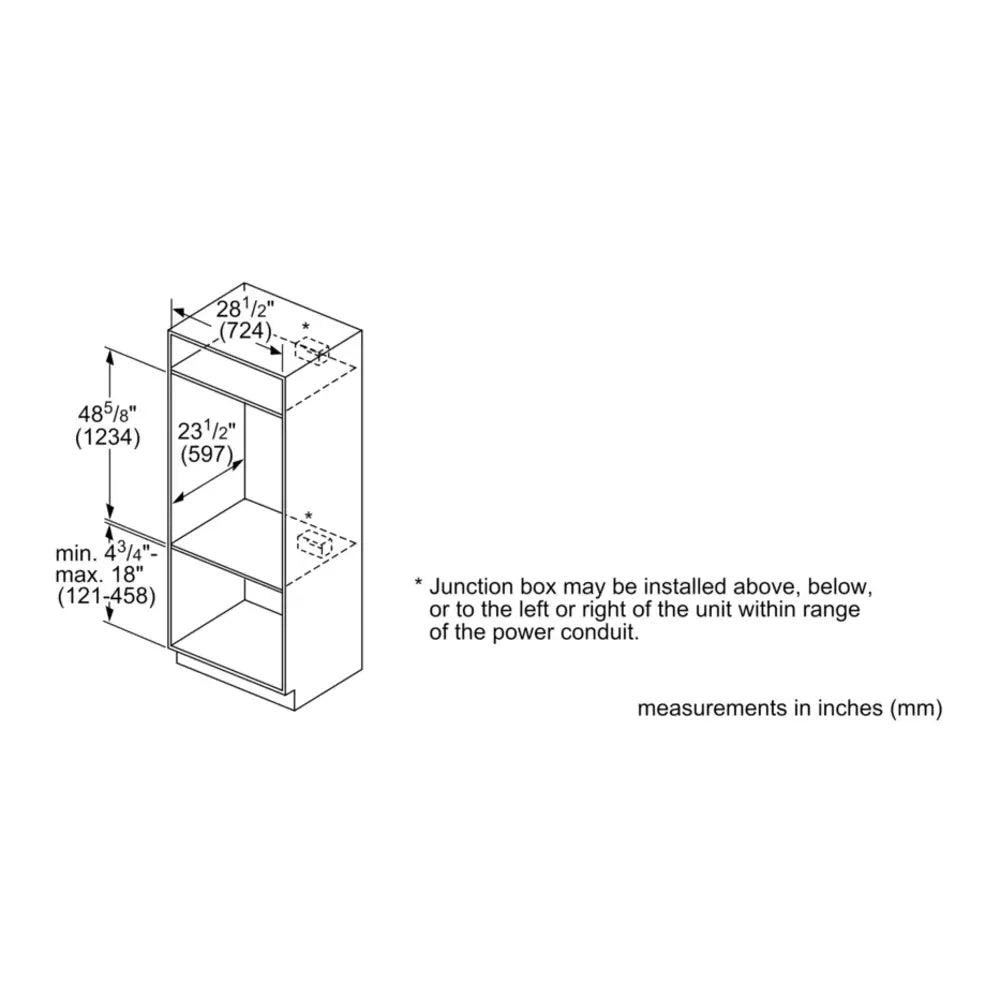 Bosch 800 Series, Combination Oven, 30''