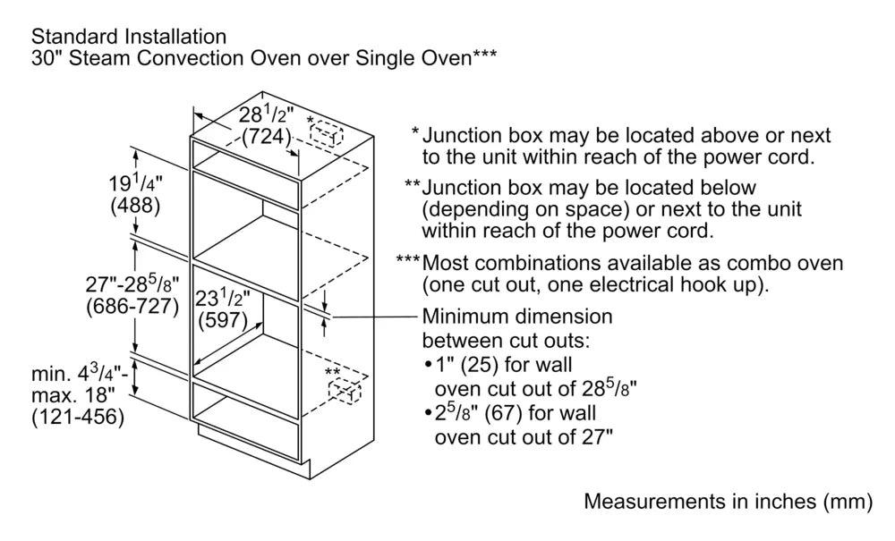 Bob Martin Benchmark®, Built-in oven, 30'', Door Hinge: left, Stainless steel
