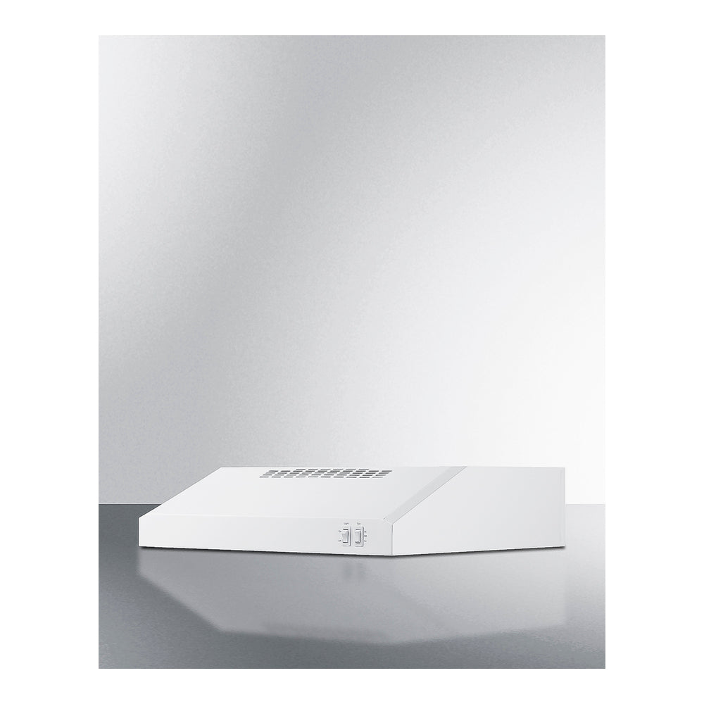 Summit 20" Under Cabinet Convertible Range Hood