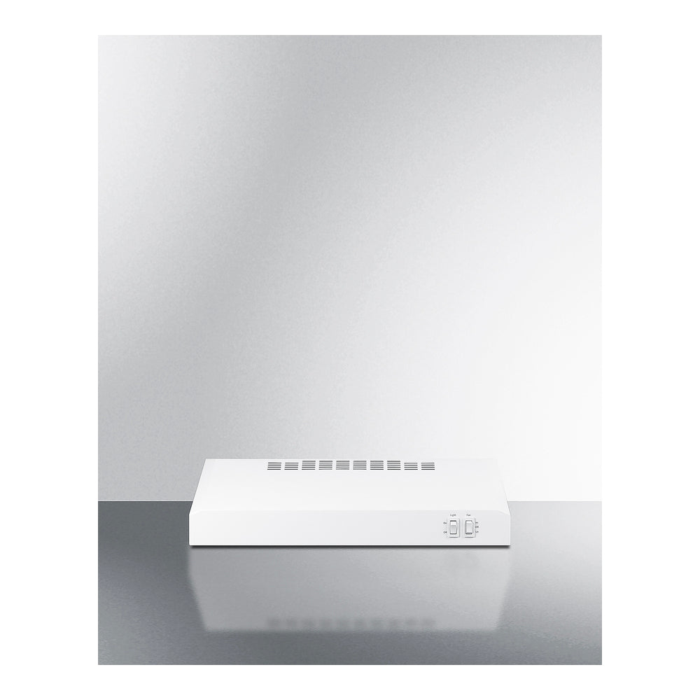 Summit 20" Under Cabinet Convertible Range Hood