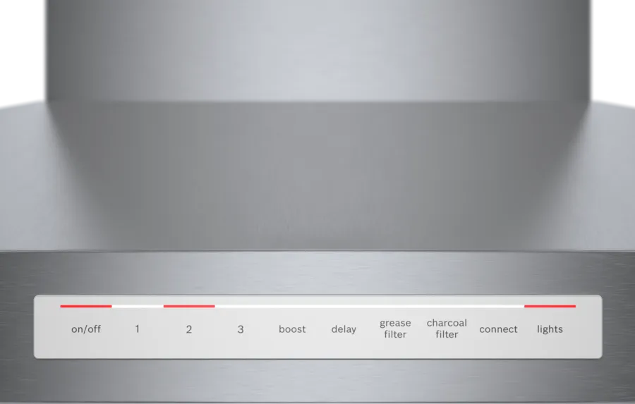 Bosch 500 Series, wall-mounted cooker hood, 30'', Stainless steel