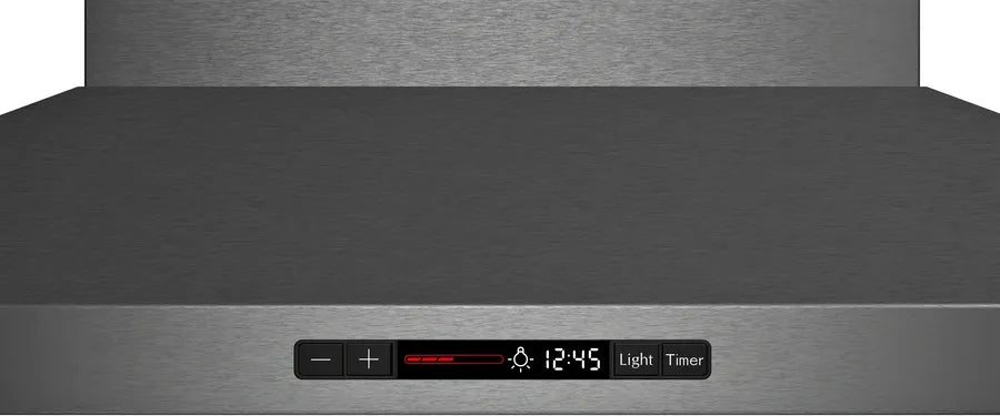 Bosch 800 Series, wall-mounted cooker hood, 30'', Black stainless steel