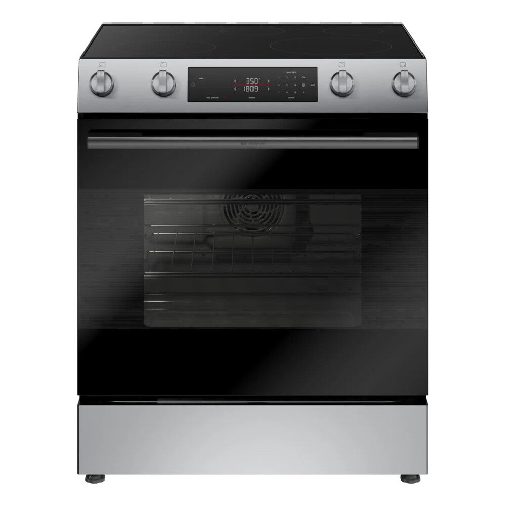 Bosch 100 Series, Freestanding electric cooker, 30'', Stainless steel