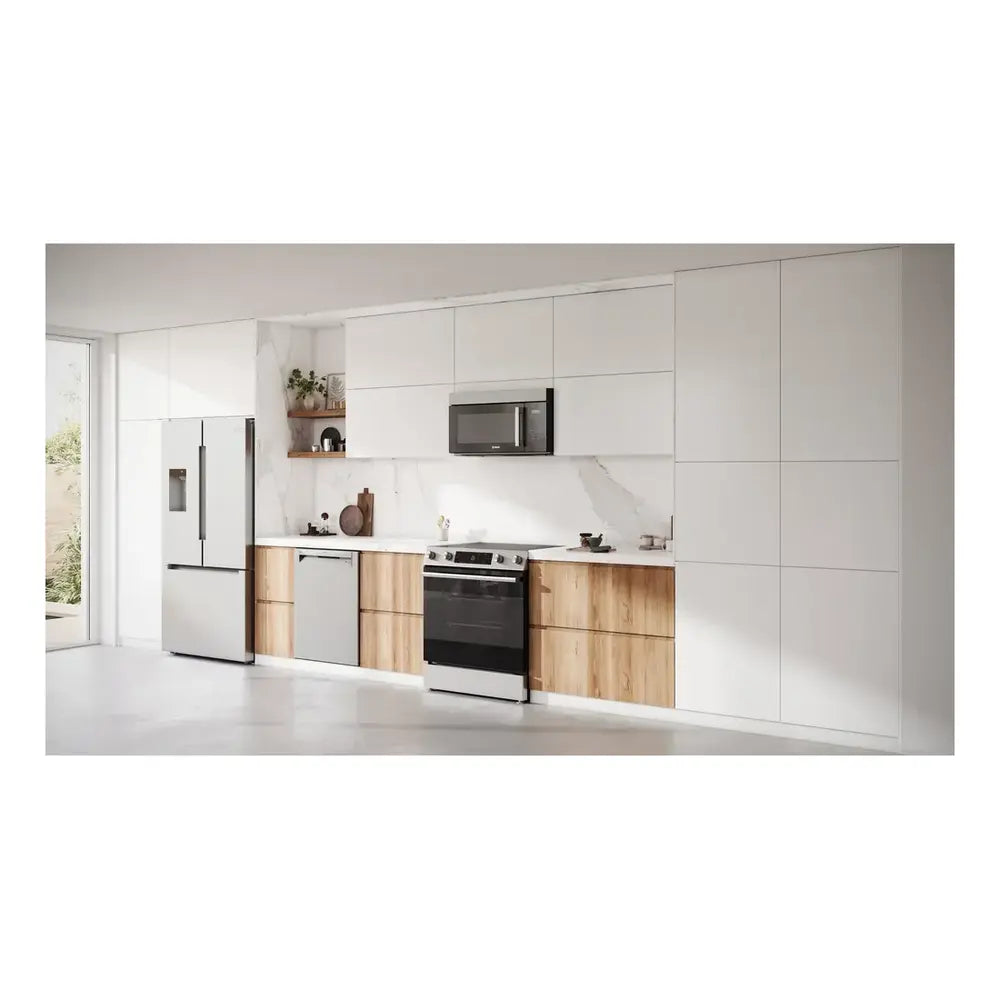 Bosch 100 Series, Freestanding electric cooker, 30'', Stainless steel