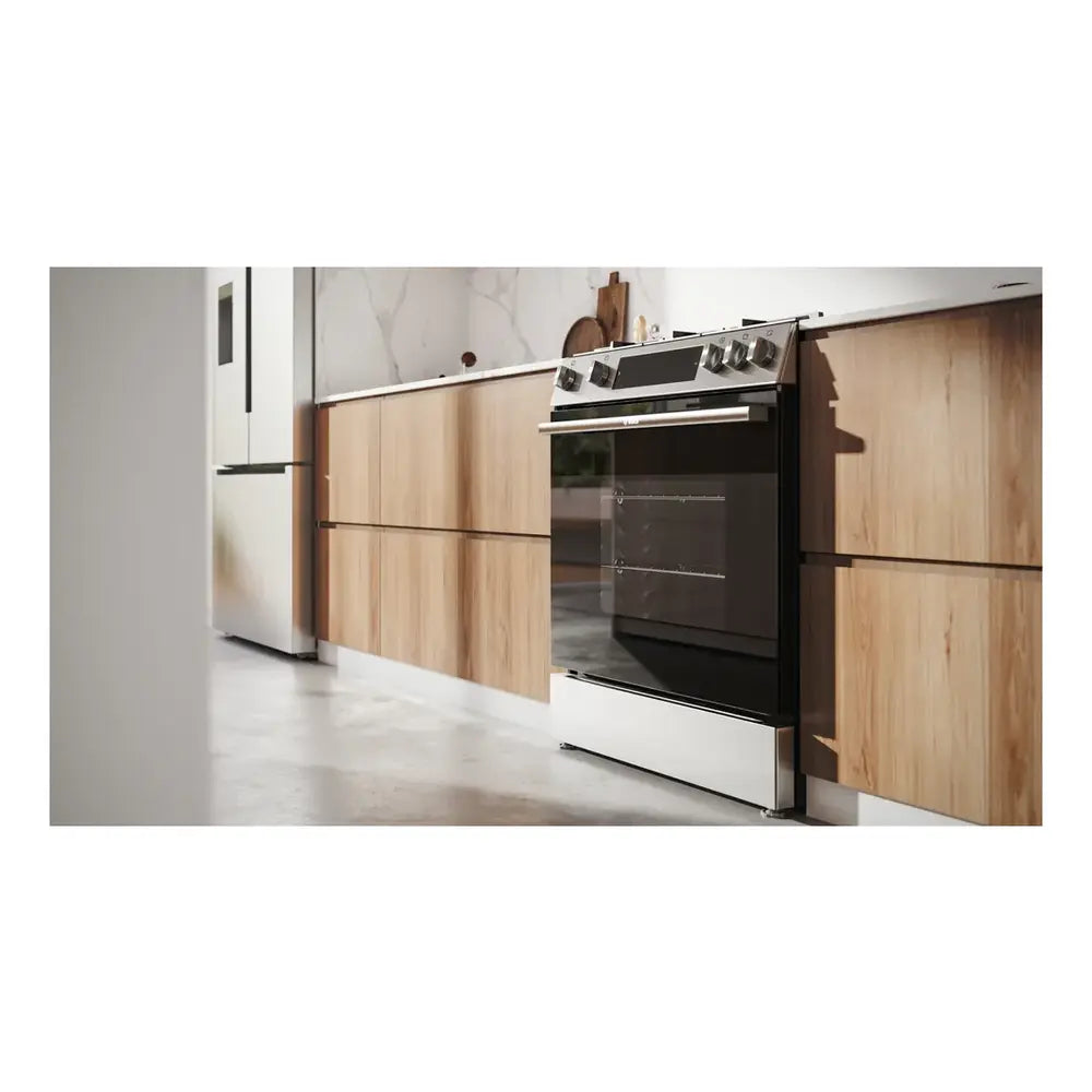 Bosch 100 Series, Freestanding gas cooker, Stainless steel