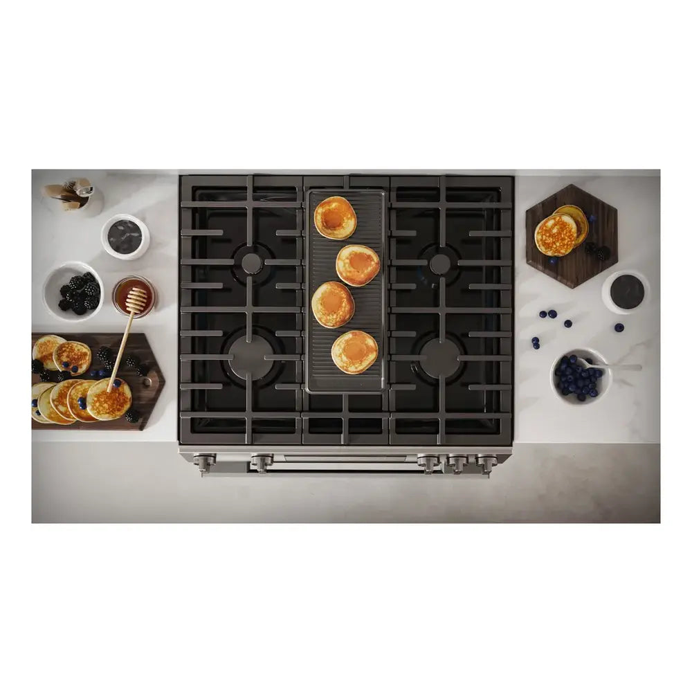 Bosch 100 Series, Freestanding gas cooker, Stainless steel