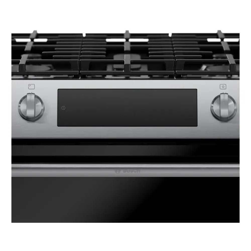 Bosch 100 Series, Freestanding gas cooker, Stainless steel