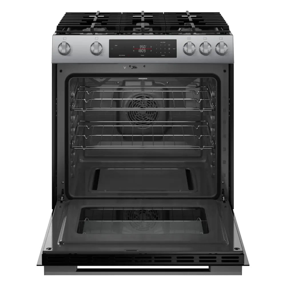 Bosch 100 Series, Freestanding gas cooker, Stainless steel