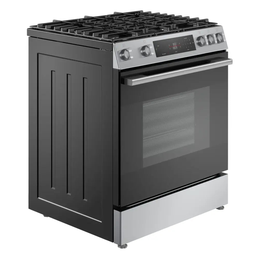 Bosch 100 Series, Freestanding gas cooker, Stainless steel