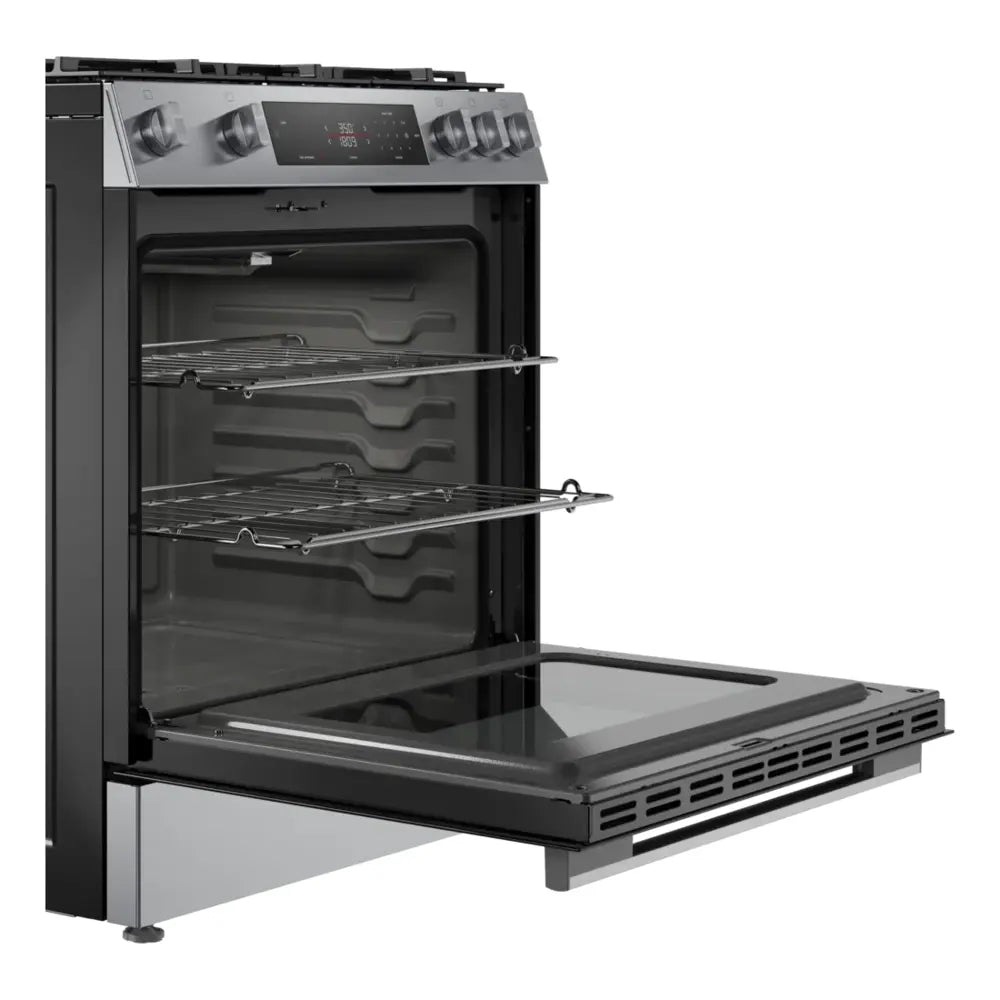 Bosch 100 Series, Freestanding gas cooker, Stainless steel